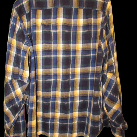 GAP + Pendleton Plaid Flannel Button Up Long Sleeve Shirt Large - Picture 5 of 5